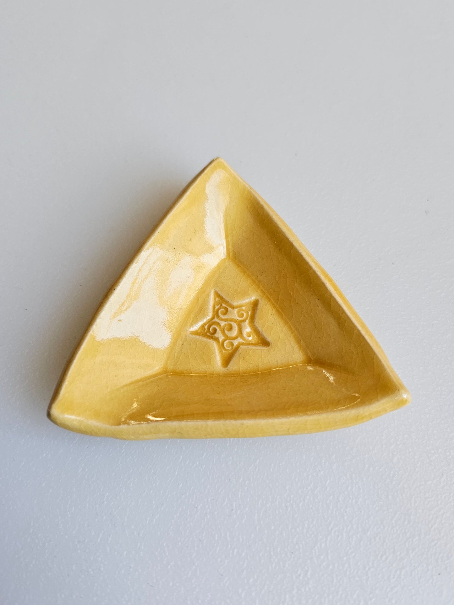 Yellow Star Trinket Dish