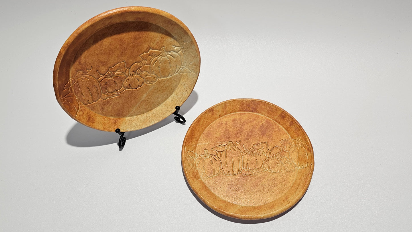 Small Pumpkin Plate