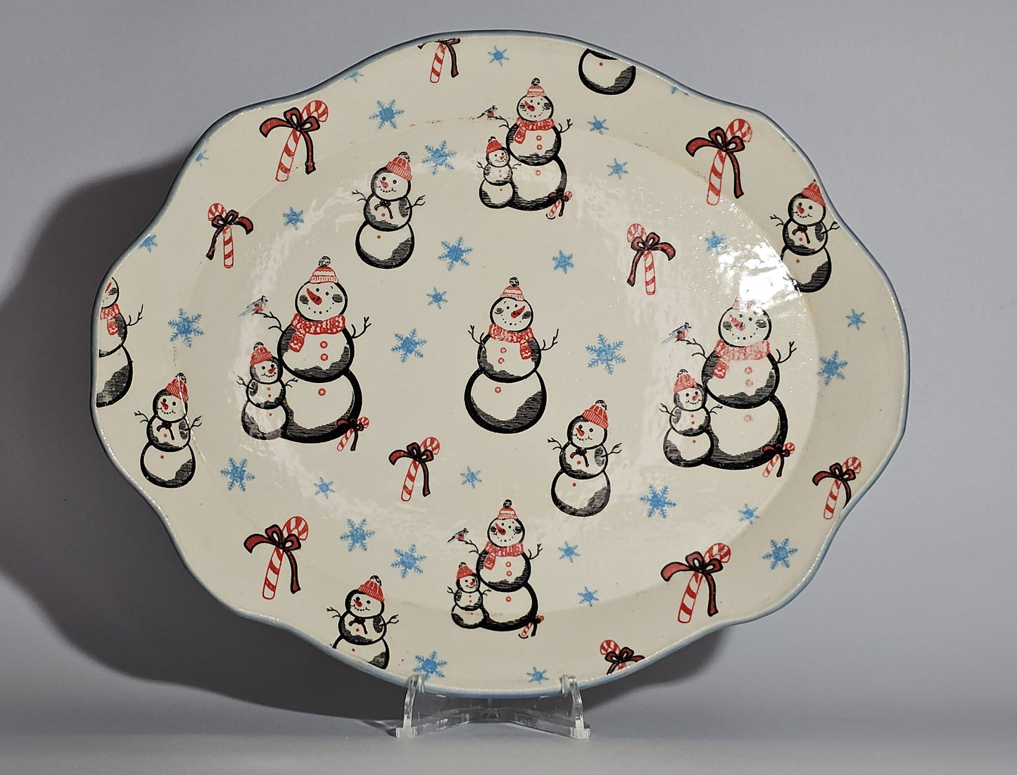Snowman Plate