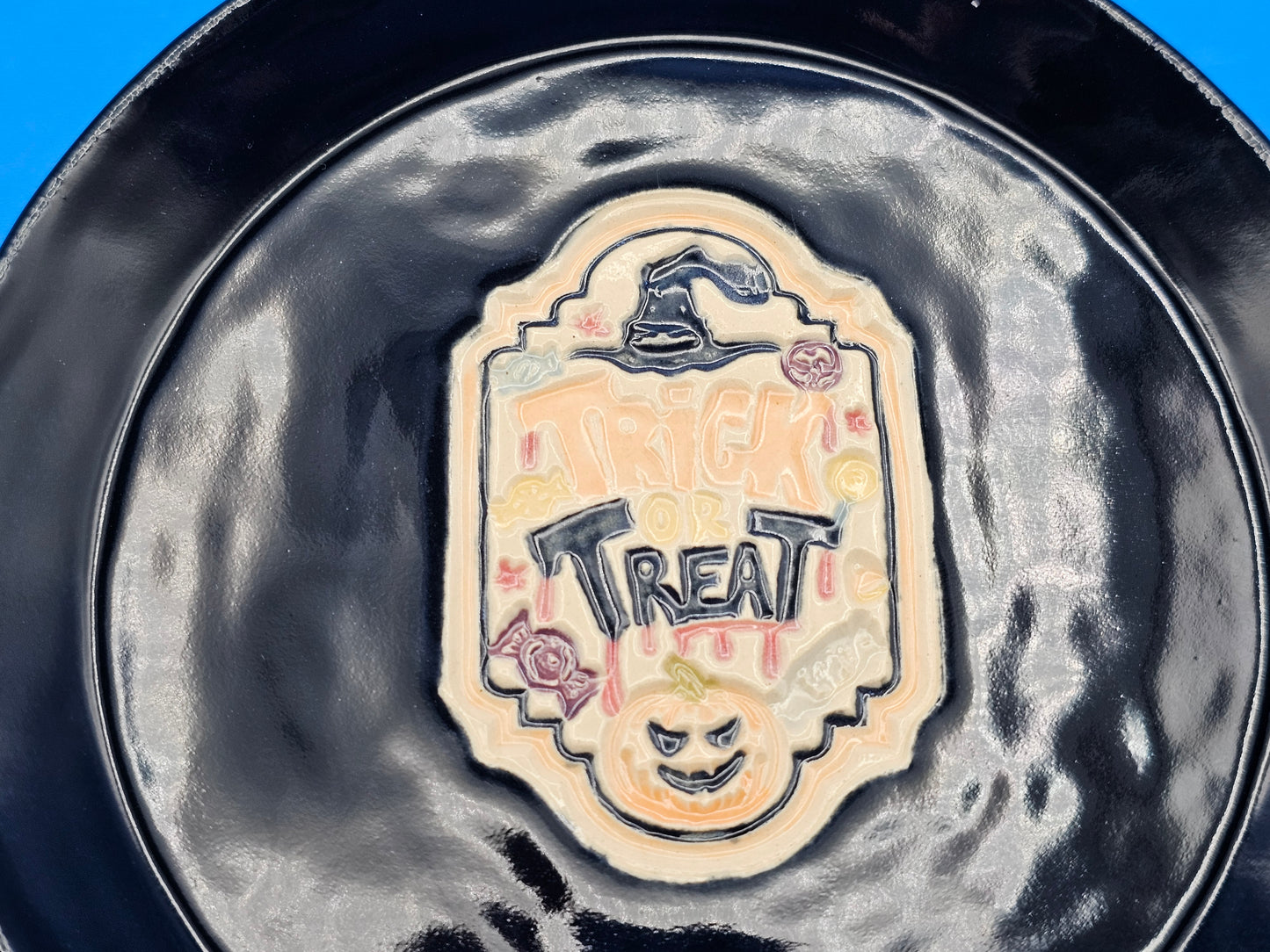 Small Trick-or-Treat Plate