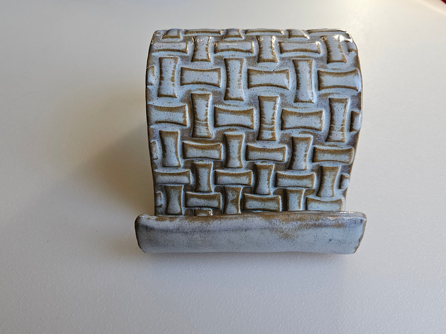 Basket Weave Phone Holder