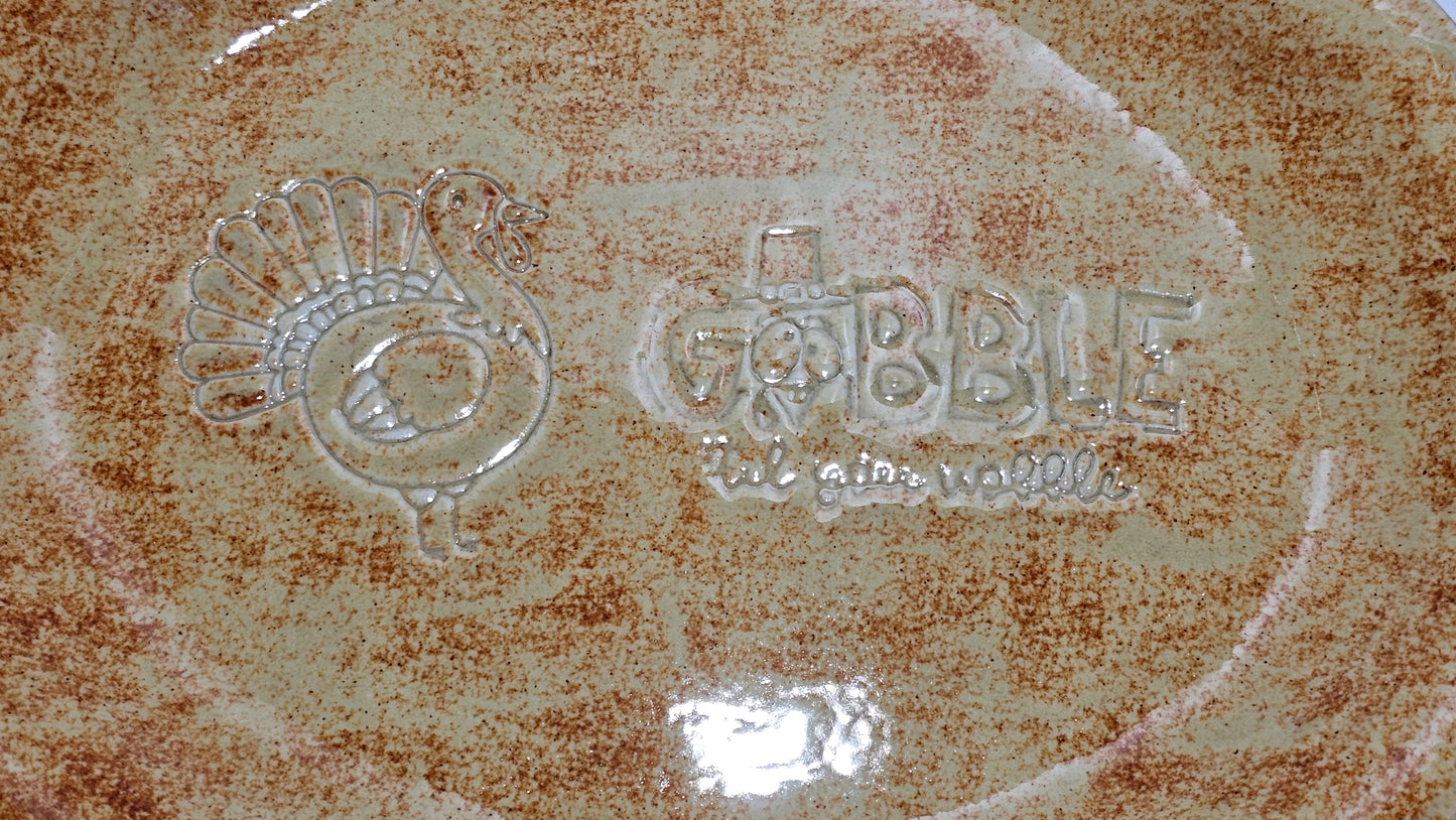Gobble 'Till You Wobble Platter