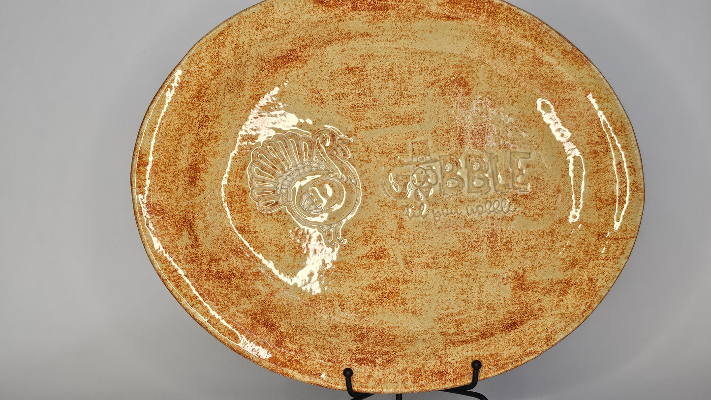 Gobble 'Till You Wobble Platter