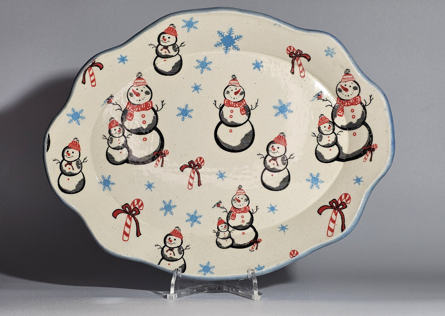 Snowman Plate