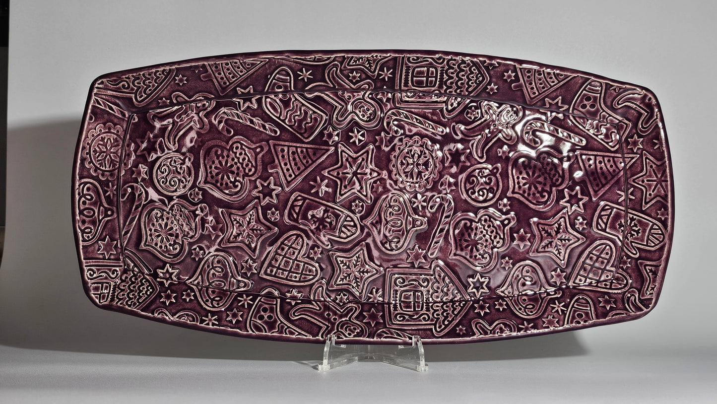 Gingerbread Holiday Tray