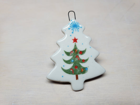 Christmas Tree Ornament - Decorated Tree